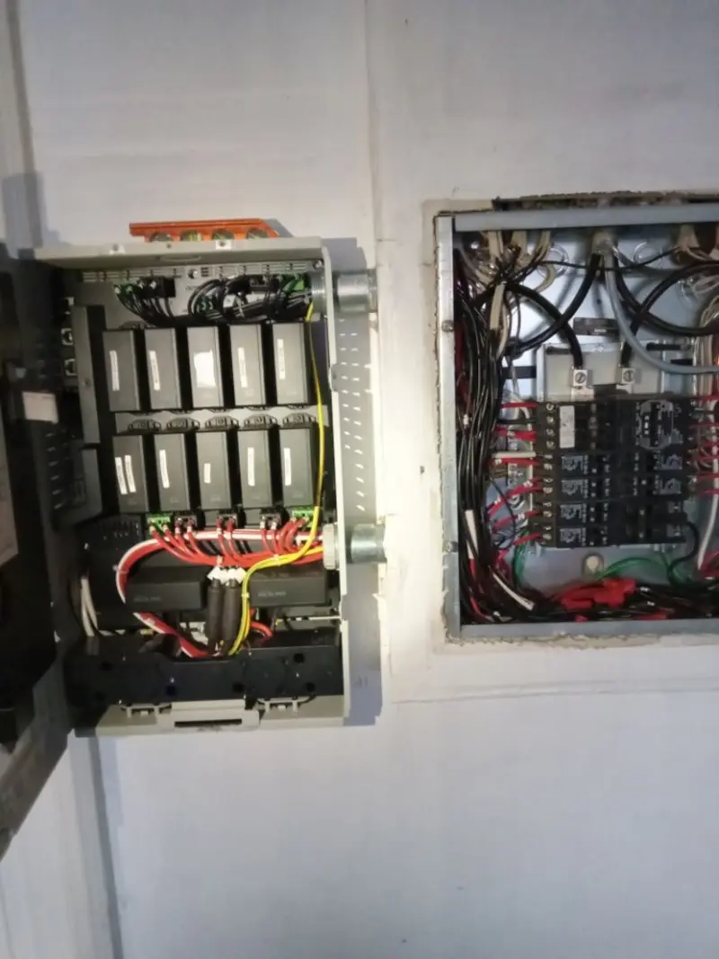 Electrical panel upgrade completed for Ring Doorbell Installation in Campbell